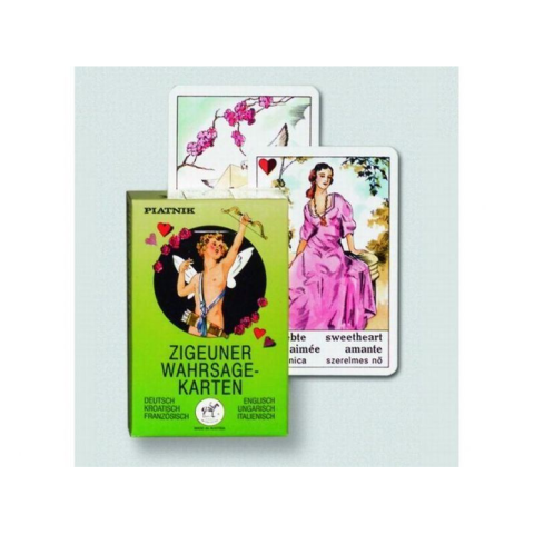 Jucarii educative - Piatnik-Carti de joc gitane pentru ghicit viitorul - Tarot traditional Piatnik 