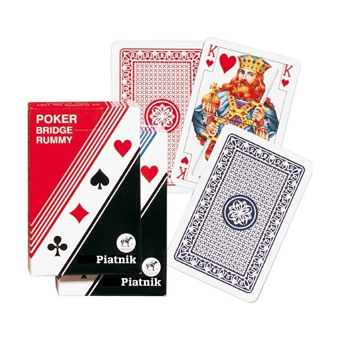 Oktató játékok - Carti de joc Poker, Bridge, Rummy - Piatnik