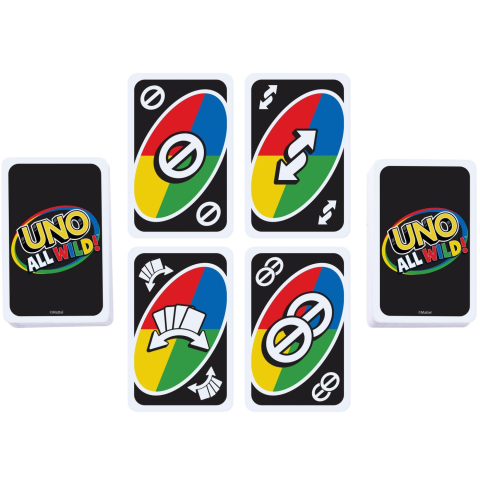 Mattel-Carti De Joc Uno All Wild [4]