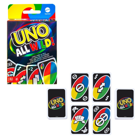 Mattel-Carti De Joc Uno All Wild [5]