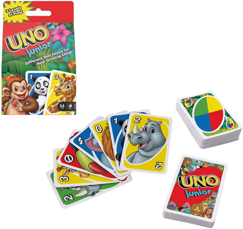 Mattel-Carti De Joc Uno Junior [3]