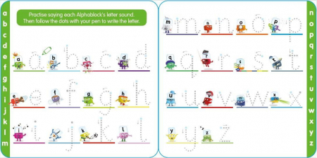 Alphablocks Carticica Scriu si sterg Alphablocks - Primele cuvinte [1]