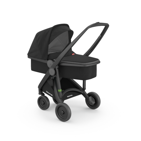 Carucior 2 In 1, Greentom, 100% Ecologic, Black Black [1]