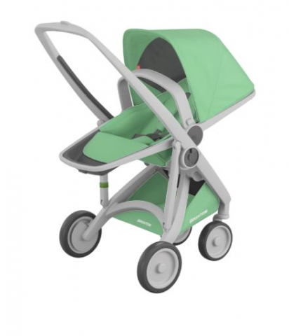 Greentom-Carucior 2 In 1, Greentom, 100% Ecologic, Grey Mint [3]