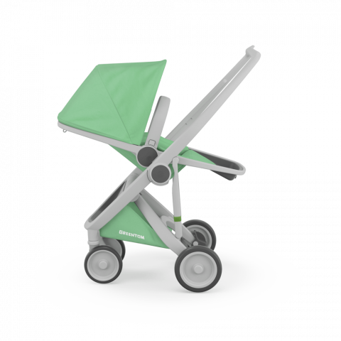 Greentom-Carucior 2 In 1, Greentom, 100% Ecologic, Grey Mint [1]
