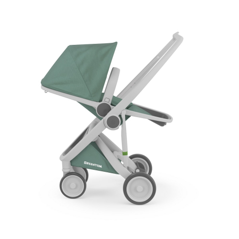 Carucior 2 In 1, Greentom, 100% Ecologic, Grey Sage [1]