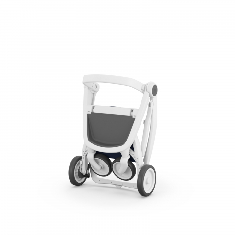 Greentom-Carucior 2 in 1, Greentom, 100% Ecologic, White Blue [4]
