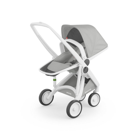 Carucior 2 In 1, Greentom, 100% Ecologic, White Grey [2]