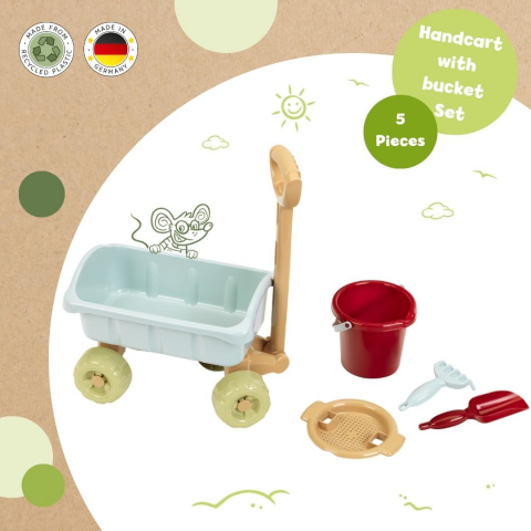 Carucior Cu Maner Si Set Galetica - plastic reciclat [6]