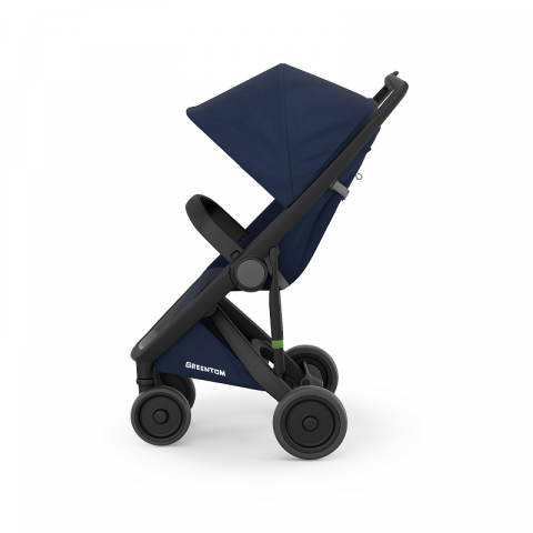 Carucior, Greentom, Classic Upp, 100% Ecologic, Black Blue [3]
