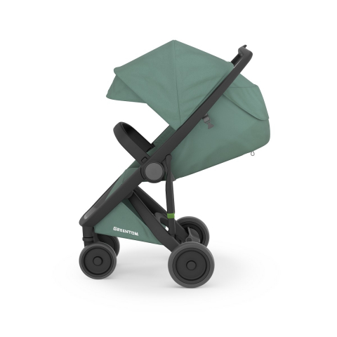 Carucior, Greentom, Classic Upp, 100% Ecologic, Black Sage [1]