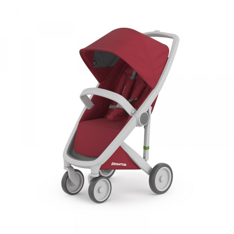 Jucarii 0-12 luni - Greentom-Carucior, Greentom, Classic Upp, 100% Ecologic, Grey Cherry