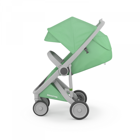 Carucior, Greentom, Classic Upp, 100% Ecologic, Grey Mint [3]
