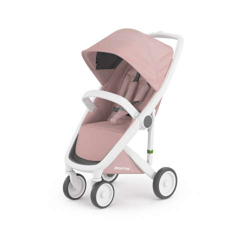 Jucarii 0-12 luni - Greentom-Carucior, Greentom, Classic Upp, 100% Ecologic, White Blossom