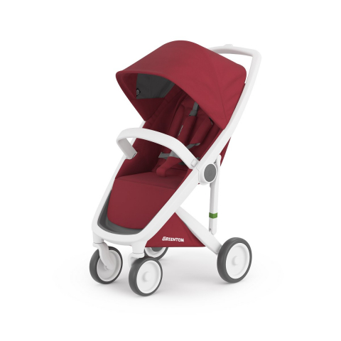 Jucarii 0-12 luni - Greentom-Carucior, Greentom, Classic Upp, 100% Ecologic, White Cherry