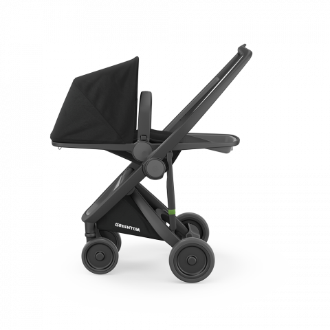 Greentom-Carucior, Greentom, Reversible, 100% Ecologic, Black Black [1]