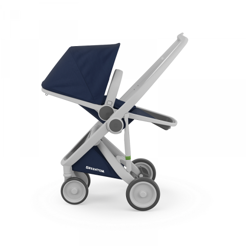 Greentom-Carucior, Greentom, Reversible, 100% Ecologic, Grey Blue [1]