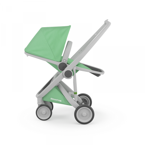 Greentom-Carucior, Greentom, Reversible, 100% Ecologic, Grey Mint [3]