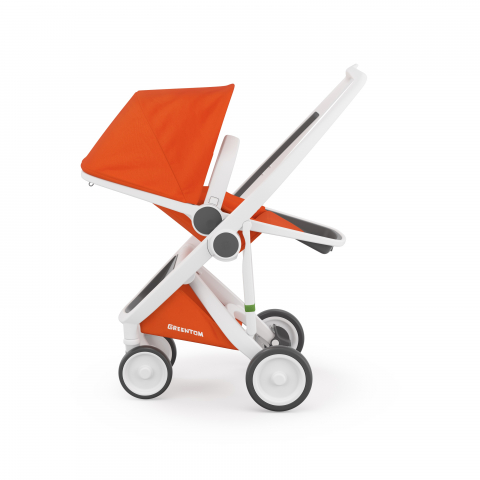 Greentom-Carucior, Greentom, Reversible, 100% Ecologic, White Orange [5]