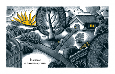 Editura Cartea Copiilor Casa in timpul nopÈ›ii - de Susan Marie Swanson ilustraÈ›ii de Beth Krommes [2]