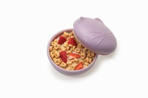 Castronel Silicon Cu Capac, Melii, Model Pisica [5]