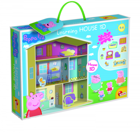 Szerepjátékok - Lisciani Casuta 3D - Peppa Pig