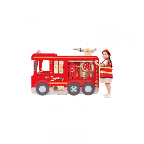 Jucarii 3-5 ani - Viga-Centru de activitati gigant Masina de pompieri Super Fire Engine, Viga