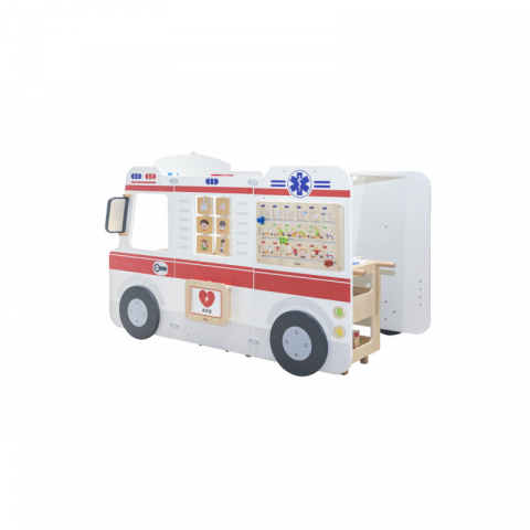 Jucarii 3-5 ani - Viga-Centru de activitati gigant Super Ambulanta, Viga