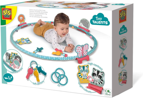 Jucarii educative - SES Creative-Cerc Cu Activitati Senzoriale Pentru Bebelusi