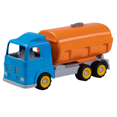 Androni Giocattoli-Cisterna de jucarie Millenium pentru transport carburanti, 49 cm, cu accesorii drum in lucru incluse [1]