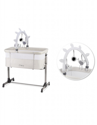 Momi-Co-sleeper MoMi, Revo - Light Grey [3]