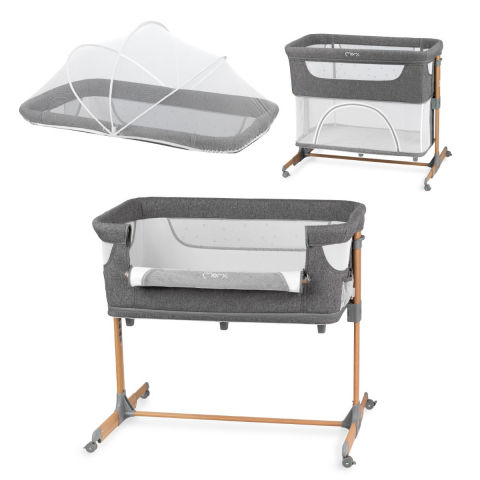 Co-sleeper Momi, Smart Bed 4 in 1 - Grey [1]
