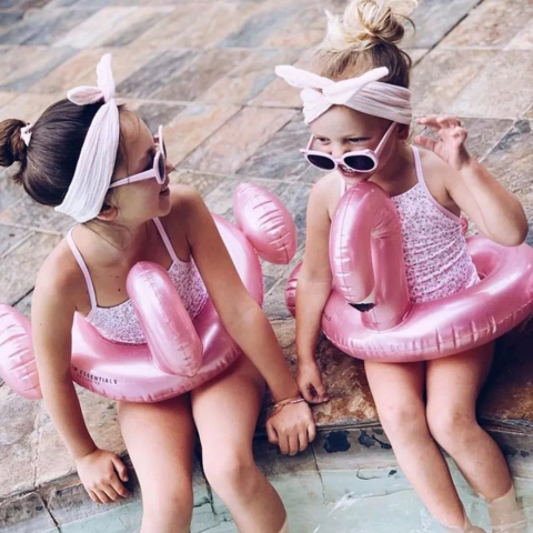 Swim Essentials-Colac pentru copii 55 cm Flamingo Swim Essentials [4]