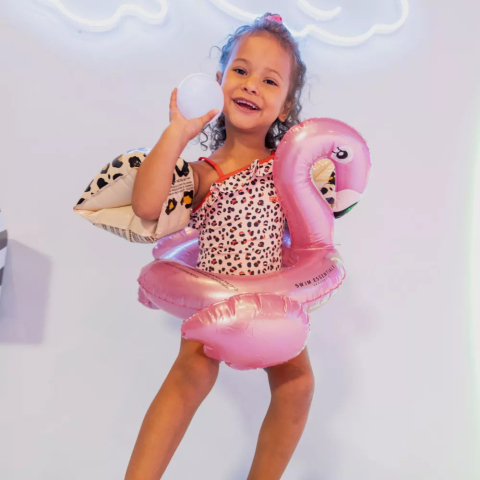 Swim Essentials-Colac pentru copii 55 cm Flamingo Swim Essentials [5]