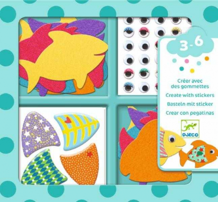Akciók - Djeco-Colaje-pesti-Set-stimulare-indemanare-si-creativitate