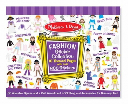 Játékok 4 éves kortól - Melissa & Doug Colectia de abtibilduri Parada de moda Melissa and Doug