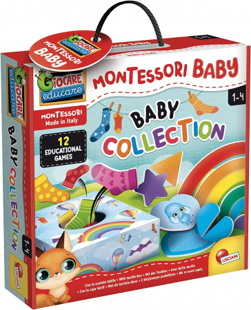 Cadou copii 1 ani - Lisciani Colectia mea de jocuri Montessori
