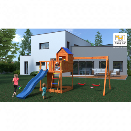 Fungoo-Complex joaca din lemn 7in1 Fungoo Treehouse [3]