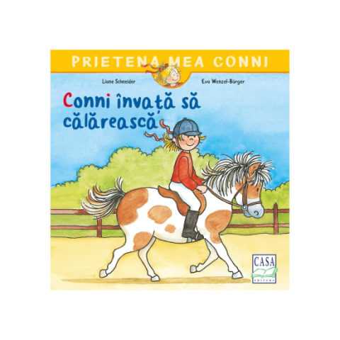 Jucarii educative - Editura Casa-Conni invața sa calareasca - Liane Schneider