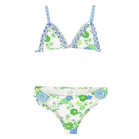 Játékok 6-8 éveseknek - Costum de baie 2 piese Verde/Alb (3760), 7 ani, 122 cm