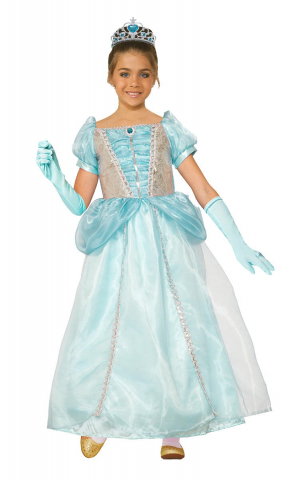 Jucarii 3-5 ani - Rubies-Costum de carnaval - Printesa (turcoaz)