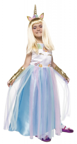 Cadouri 3 ani - Rubies-Costum de carnaval - Regina Unicorn - S