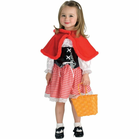 Oktató játékok - Costum de carnaval - Scufita Rosie S (3-4 ani/max 104cm)