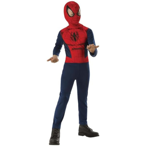 Oktató játékok - Costum de carnaval standard - Spiderman in actiune L (7-8 ani/max 128cm)