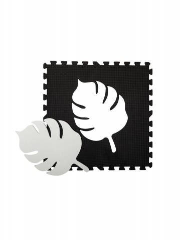 Covoras de joaca puzzle 120x120 cm Momi, Feli - Black [2]