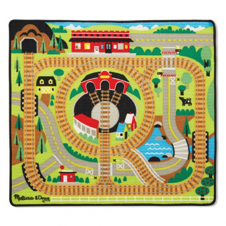 Játékok 6 éves kortól - Melissa & Doug Covoras de joaca si accesorii Calatorie cu trenuletul