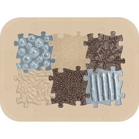 Covoras ortopedic senzorial puzzle Set pentru Seniori [1]