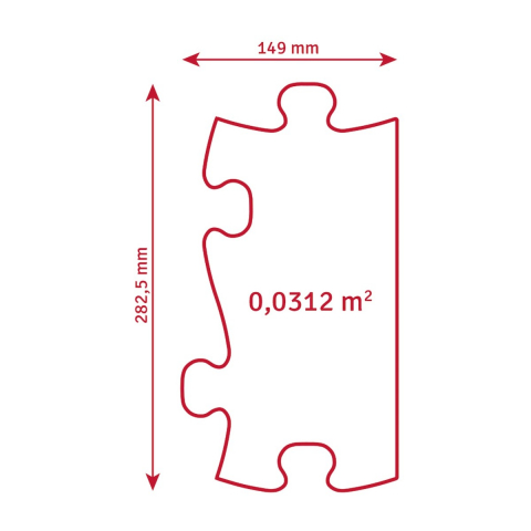 Covoras ortopedic senzorial puzzle Set pentru Seniori [4]
