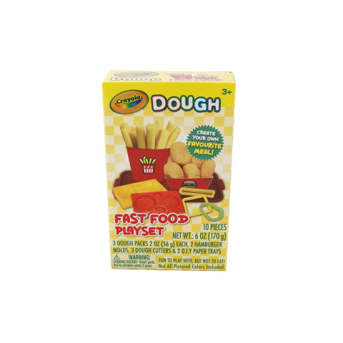 Jucarii educative - CRAYOLA-Crayola Mini Set Fast Food