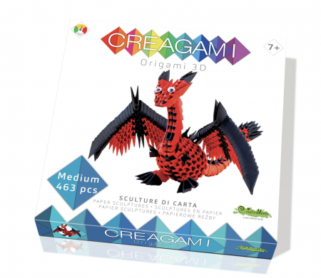 Jucarii +4 Ani - CreativaMente-Creagami-dragon